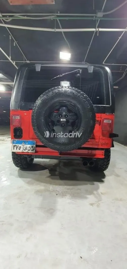 Jeep Wrangler 1997 Red Used for Sale - 2