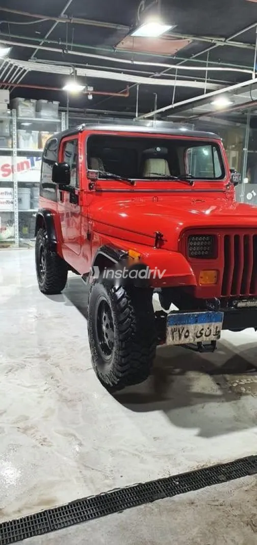 Jeep Wrangler 1997 Red Used for Sale - 3