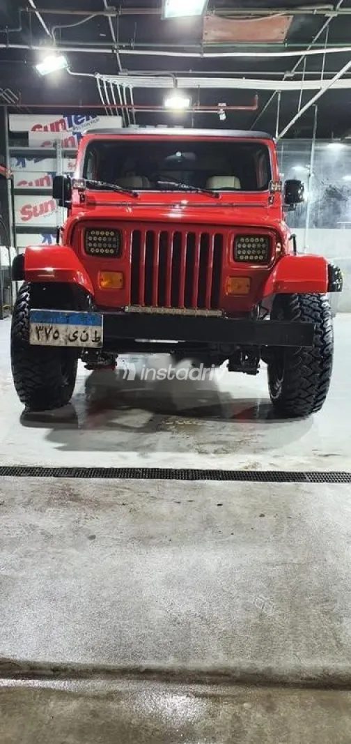 Jeep Wrangler 1997 Red Used for Sale - 4