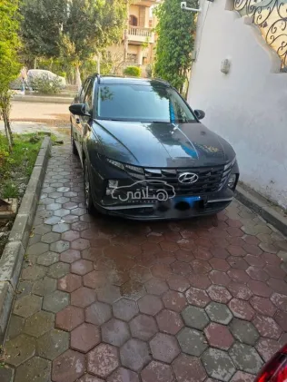 هيونداي توسان 2023 أبيض مستعملة للبيع