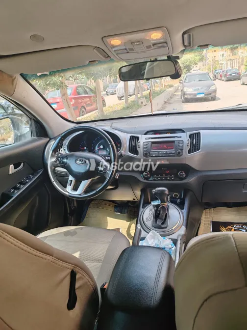 كيا سبورتاج 2015 أبيض مستعملة للبيع - 8