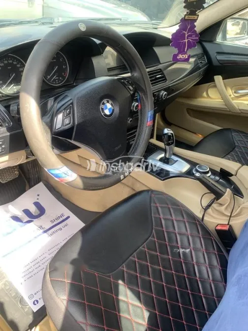 بي ام دبليو 523 2009 أزرق مستعملة للبيع - 2