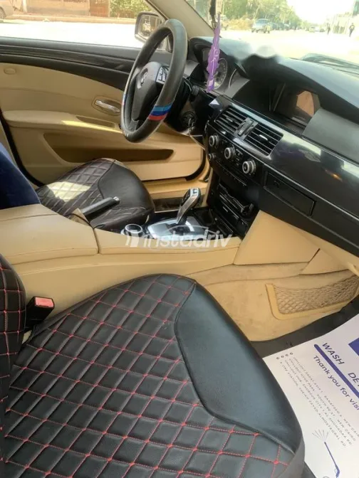 بي ام دبليو 523 2009 أزرق مستعملة للبيع - 3