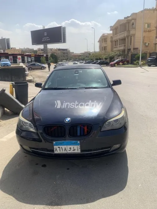 بي ام دبليو 523 2009 أزرق مستعملة للبيع - 7