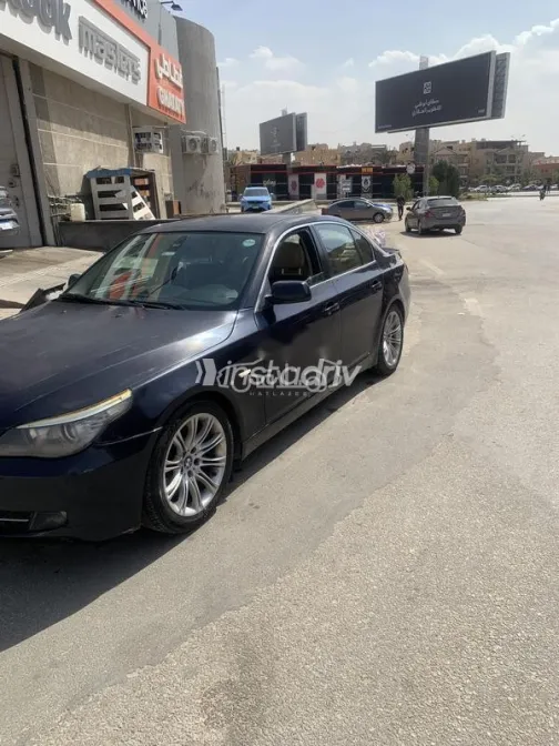 بي ام دبليو 523 2009 أزرق مستعملة للبيع - 8