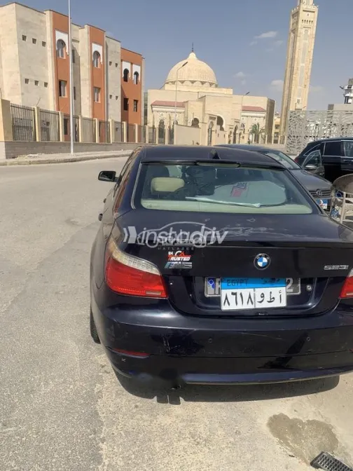 بي ام دبليو 523 2009 أزرق مستعملة للبيع - 10