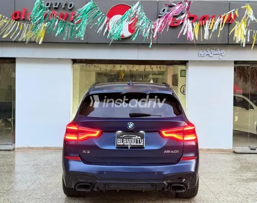 BMW X3 M 2019 Dark Blue Used for Sale - 8