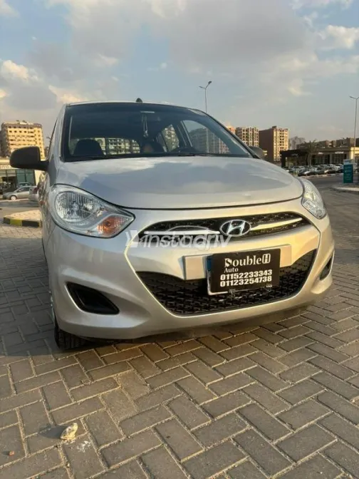 هيونداي I10 2017 فضي مستعملة للبيع - 10