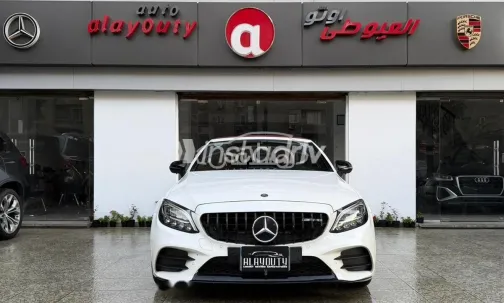 مرسيدس C 180 2019 أبيض مستعملة للبيع - 1