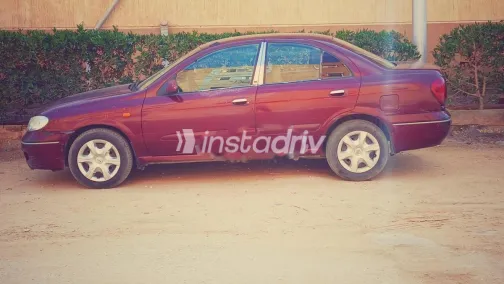 Nissan Sunny 2007 Dark Red Used for Sale - 1