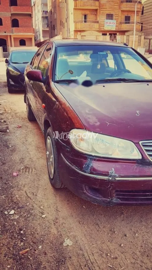 Nissan Sunny 2007 Dark Red Used for Sale - 2