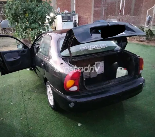 دايو لانوس 2 2002 أبيض مستعملة للبيع - 4