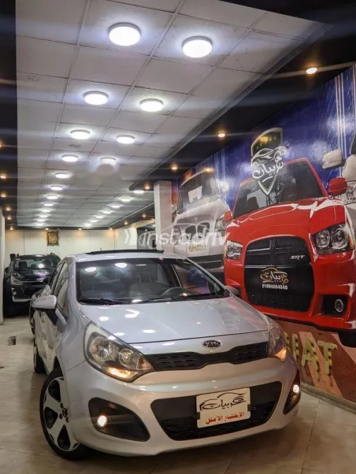 Kia Rio 2014 Silver Used for Sale - 6