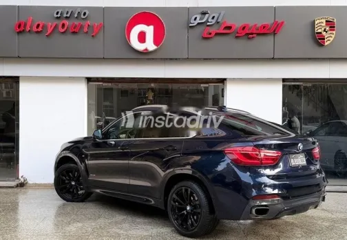 بي ام دبليو X6 2017 أزرق غامق مستعملة للبيع - 5