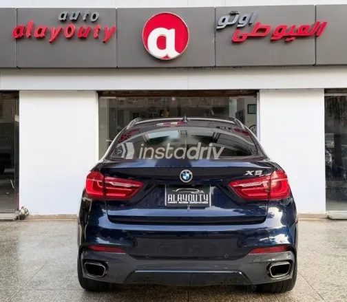 بي ام دبليو X6 2017 أزرق غامق مستعملة للبيع - 6