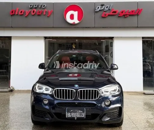 بي ام دبليو X6 2017 أزرق غامق مستعملة للبيع - 8
