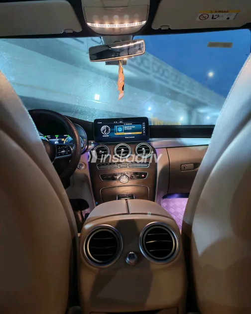 Mercedes C 200 2019 White Used for Sale - 2