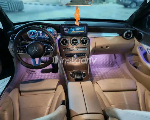 Mercedes C 200 2019 White Used for Sale - 6