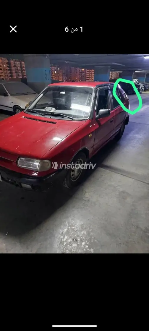 سكودا فيليشيا 1997 أبيض مستعملة للبيع - 5