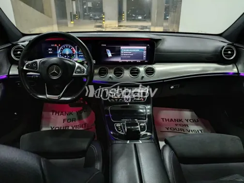 مرسيدس E 350 2018 أسود مستعملة للبيع - 9
