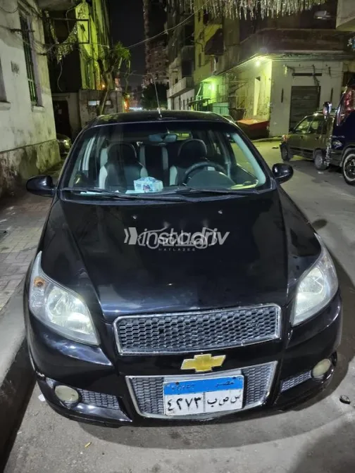 Chevrolet Aveo 2009 Black Used for Sale - 1