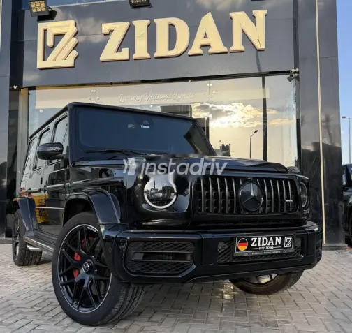 مرسيدس جي 63 ايه ام جى 2021 أسود مستعملة للبيع - 1