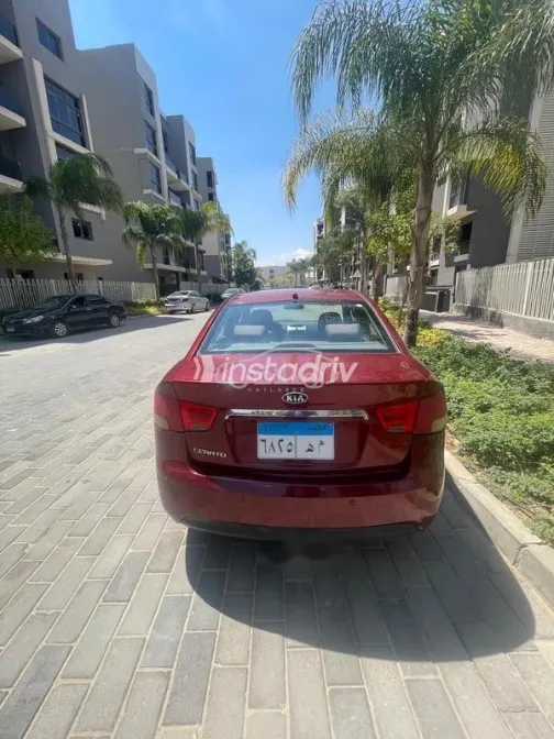 Kia Cerato 2010 Dark Red Used for Sale - 2