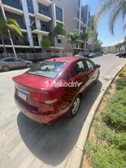 Kia Cerato 2010 Dark Red Used for Sale - 3