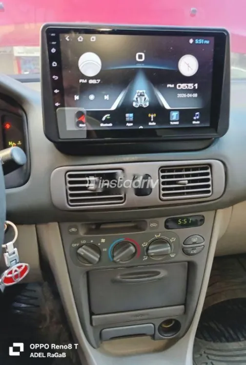 تويوتا كورولا 1999 أحمر مستعملة للبيع - 5