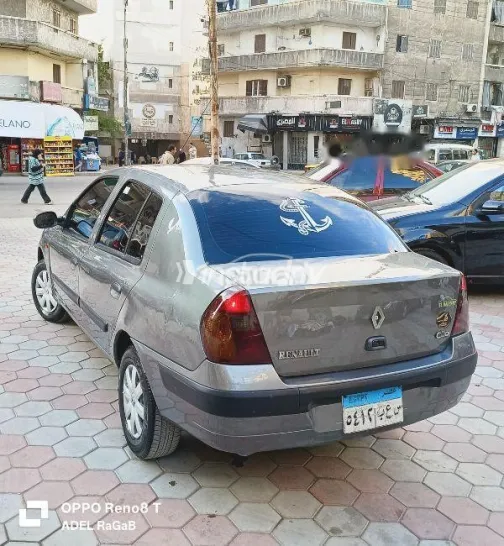 Renault Clio 2002 Gray Used for Sale - 8