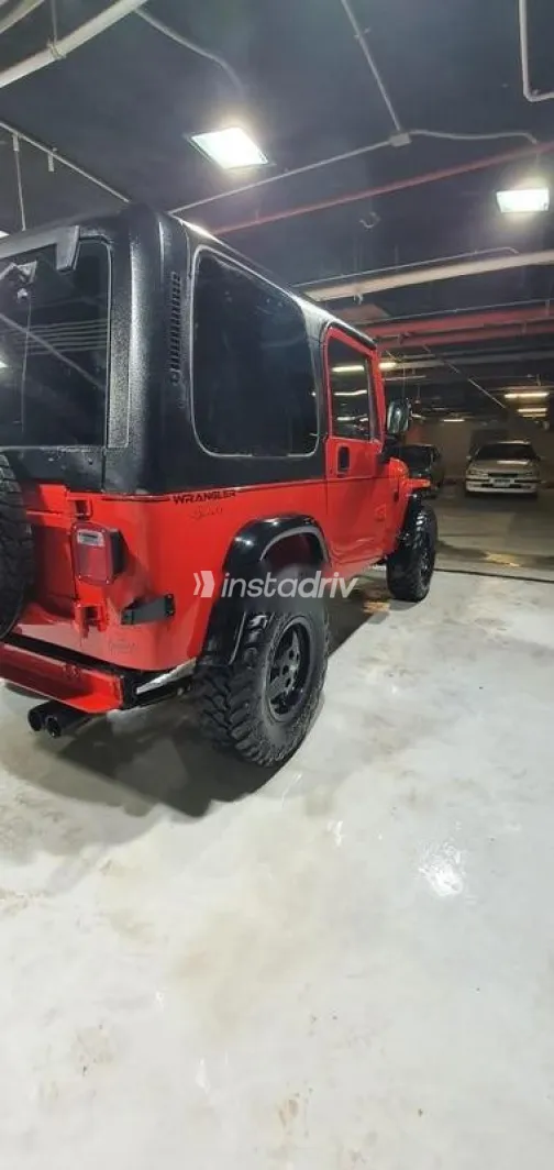 Jeep Wrangler 1997 Red Used for Sale - 7