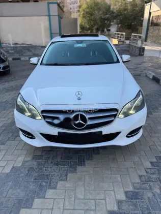 مرسيدس E 180 2016 أبيض مستعملة للبيع