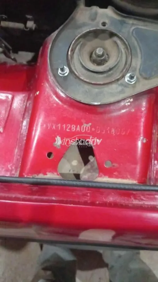 فيات 128 1990 أحمر مستعملة للبيع - 4