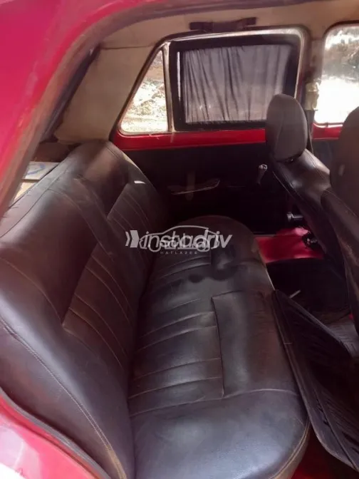 فيات 128 1990 أحمر مستعملة للبيع - 6