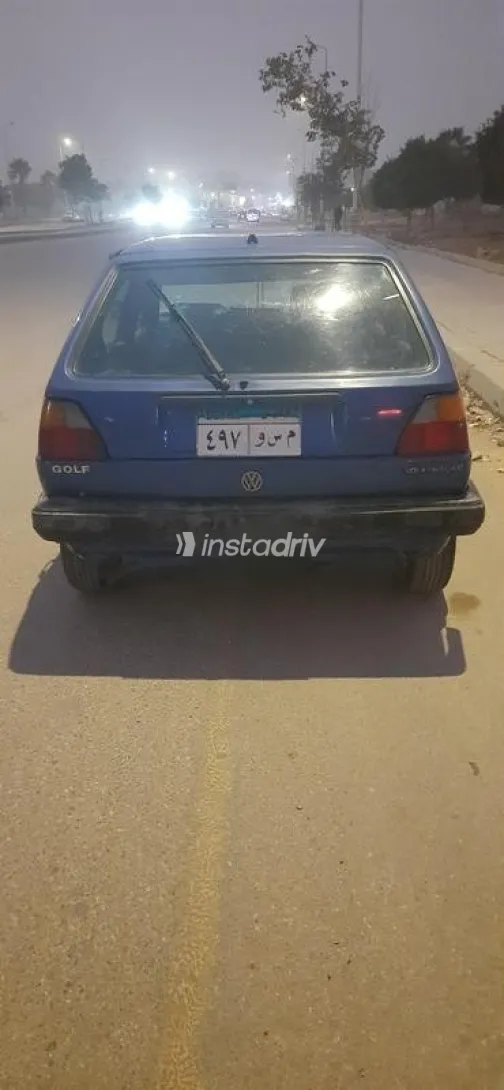 فولكس فاغن جولف 2 1991 أزرق مستعملة للبيع - 3