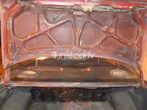 هيونداي اكسيل 1994 أحمر غامق مستعملة للبيع - 4