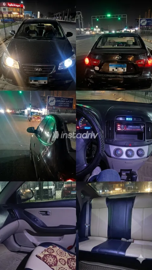 هيونداي إلنترا اى دى 2007 أبيض مستعملة للبيع - 1