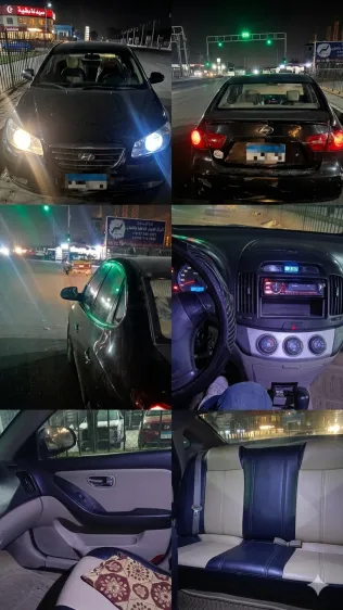 هيونداي إلنترا اى دى 2007 أبيض مستعملة للبيع