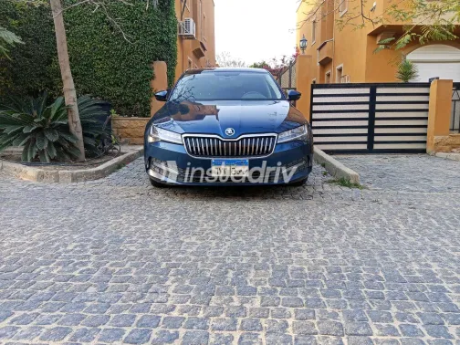 سكودا سوبيرب 2021 أبيض مستعملة للبيع - 8