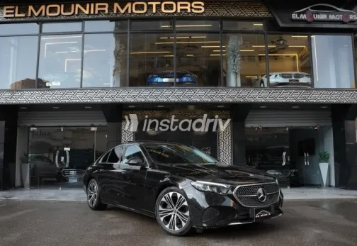Mercedes E 200 2024 Black Used for Sale - 2