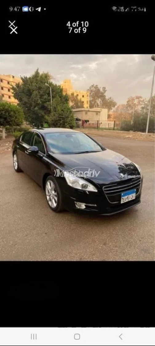 Peugeot 508 2012 Black Used for Sale - 2