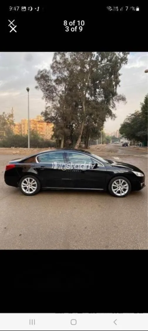 Peugeot 508 2012 Black Used for Sale - 8