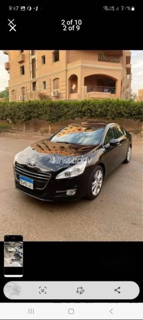 Peugeot 508 2012 Black Used for Sale - 9