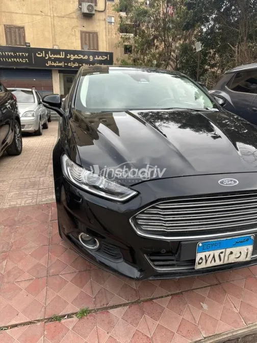 فورد فيوجن 2019 أسود مستعملة للبيع - 8