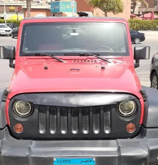 جيب رانجلر 2013 أبيض مستعملة للبيع