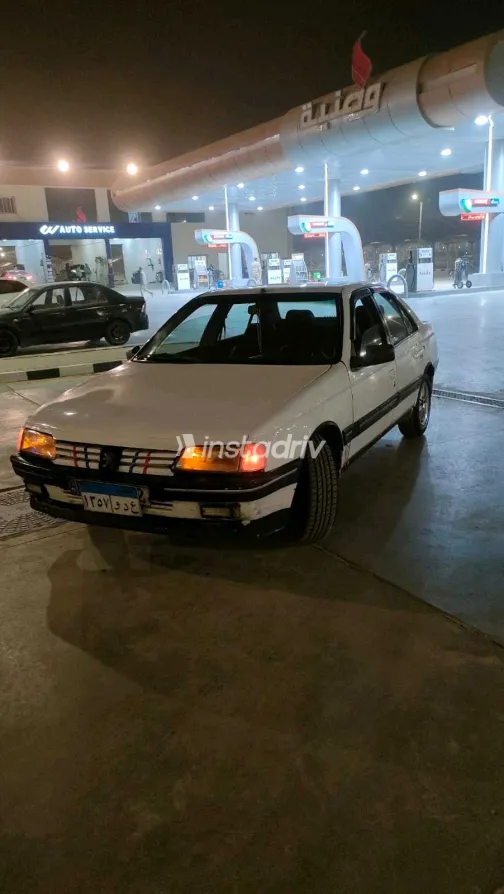 بيجو 405 1998 أبيض مستعملة للبيع - 4