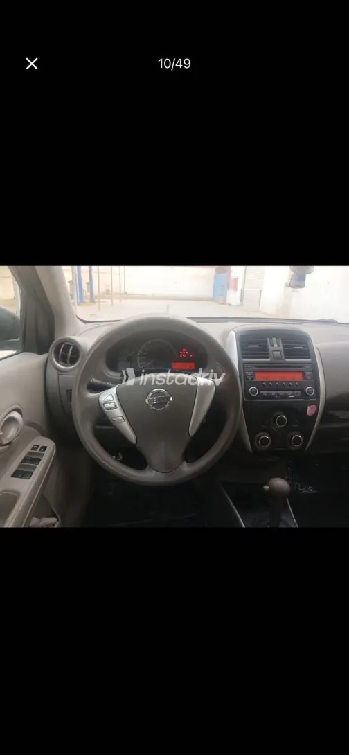نيسان صنى 2019 أبيض مستعملة للبيع - 3
