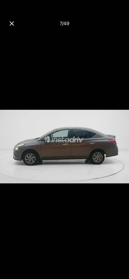 نيسان صنى 2019 أبيض مستعملة للبيع - 8