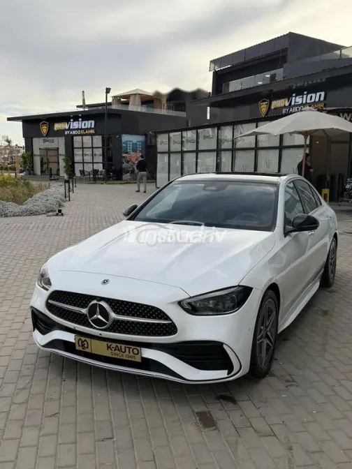 مرسيدس C 200 2024 أبيض مستعملة للبيع - 3
