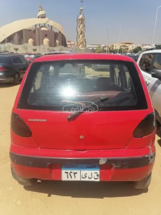 دايو ماتيز 1999 أحمر مستعملة للبيع